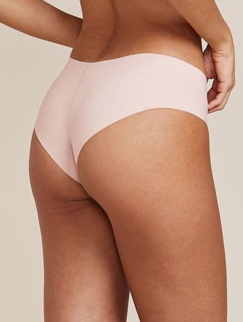 Tanga Brasileña De Microfibra Ballet Beige Desnudo