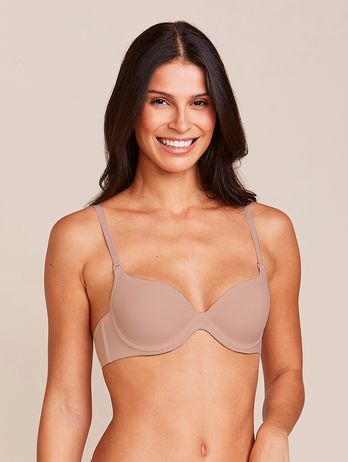 Sujetador Media Copa Microfibra A Medida - Copa Ante Beige