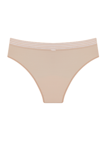 Braguita Boyshort Absorbente Con Elástico - Flujo Moderado Beige Ballet